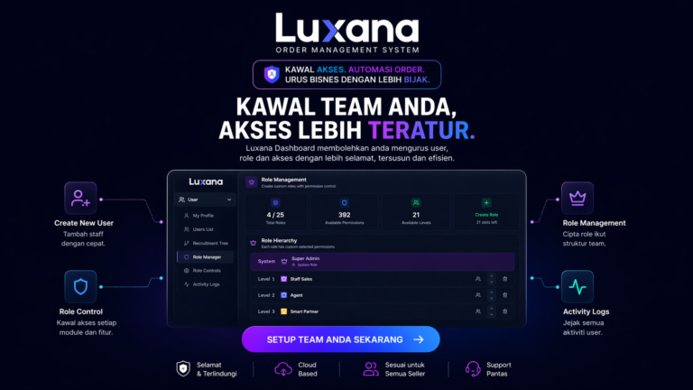 Luxana Dashboard &#8211; User