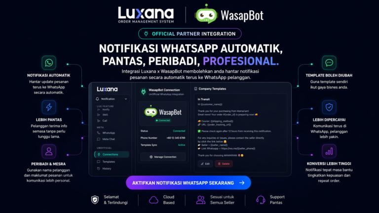 Luxana x Wasapbot &#8211; Notification
